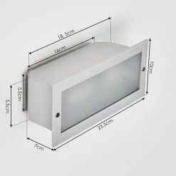 Hofstein Peria Wandeinbauleuchte Weiß, 1-flammig 15 Hofstein Peria Wandeinbauleuchte Weiß, 1-flammig -Deutschland Deckenleuchten außen Verkäufe 2022 peria wandeinbauleuchte h3399699 3 1