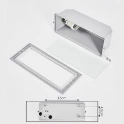 Hofstein Peria Wandeinbauleuchte Weiß, 1-flammig 16 Hofstein Peria Wandeinbauleuchte Weiß, 1-flammig -Deutschland Deckenleuchten außen Verkäufe 2022 peria wandeinbauleuchte h3399699 4 1