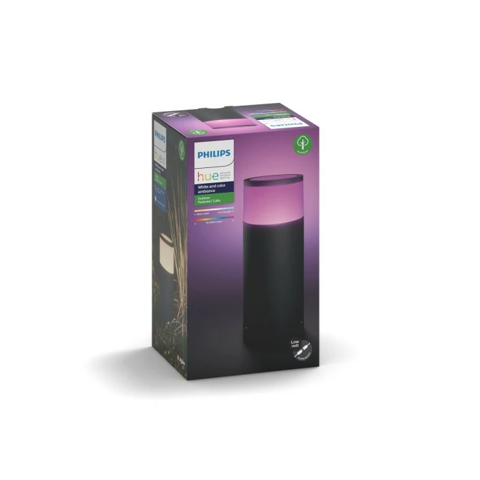 Philips Leuchten Philips Hue Ambiance White & Color Calla Sockelleuchte Erweiterungs-Set LED Schwarz, 1-flammig, Farbwechsler 8 Philips Leuchten Philips Hue Ambiance White & Color Calla Sockelleuchte Erweiterungs-Set LED Schwarz, 1-flammig, Farbwechsler – Bild 8