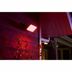 Philips Leuchten Philips Hue Ambiance White & Color Discover Flutlicht LED Schwarz, 1-flammig, Farbwechsler -Deutschland Deckenleuchten außen Verkäufe 2022 philips hue ambiance white color discover flutlicht 8718696170533 9