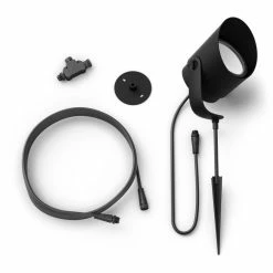 Philips Leuchten Philips Hue Ambiance White & Color Lily XL Outdoor Spot Erweiterung LED Schwarz, 1-flammig, Farbwechsler -Deutschland Deckenleuchten außen Verkäufe 2022 philips hue ambiance white color lily xl outdoor spot erweiterung 8718696174364 4