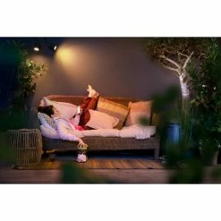 Philips Leuchten Philips Hue Ambiance White & Color WACA Lily Spot, Erweiterungs-Set LED Schwarz, 1-flammig, Farbwechsler -Deutschland Deckenleuchten außen Verkäufe 2022 philips hue ambiance white color waca lily spot erweiterungs set 8718696167977 5