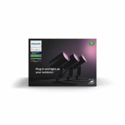 Philips Leuchten Philips Hue Lily Gartenspot, 3er Basis-Set LED Schwarz, 1-flammig, Farbwechsler 61 Philips Leuchten Philips Hue Lily Gartenspot, 3er Basis-Set LED Schwarz, 1-flammig, Farbwechsler -Deutschland Deckenleuchten außen Verkäufe 2022 philips hue lily gartenspot 3er basis set 8718696167960 24