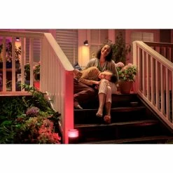 Philips Leuchten Philips Hue Lily Gartenspot Basis-Set LED Schwarz, 1-flammig, Farbwechsler -Deutschland Deckenleuchten außen Verkäufe 2022 philips hue lily gartenspot basis set 8718696169087 11