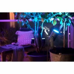 Philips Leuchten Philips Hue Lily Gartenspot Basis-Set LED Schwarz, 1-flammig, Farbwechsler -Deutschland Deckenleuchten außen Verkäufe 2022 philips hue lily gartenspot basis set 8718696169087 5