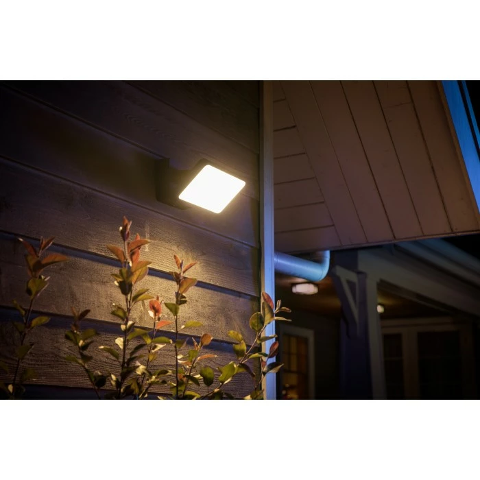 Philips Leuchten Philips Hue White Welcome Flutlicht LED Schwarz, 1-flammig, Farbwechsler 2 Philips Leuchten Philips Hue White Welcome Flutlicht LED Schwarz, 1-flammig, Farbwechsler – Bild 2