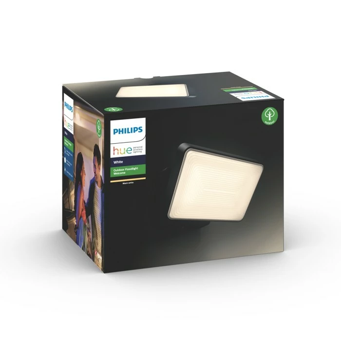 Philips Leuchten Philips Hue White Welcome Flutlicht LED Schwarz, 1-flammig, Farbwechsler 8 Philips Leuchten Philips Hue White Welcome Flutlicht LED Schwarz, 1-flammig, Farbwechsler – Bild 8