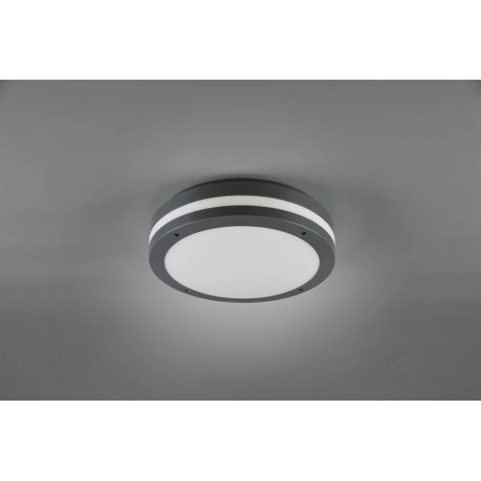 Reality KENDAL Aussendeckenleuchte LED Anthrazit, 1-flammig 5 Reality KENDAL Aussendeckenleuchte LED Anthrazit, 1-flammig – Bild 5