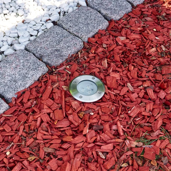 Hofstein Ronshoved Bodeneinbauleuchte LED Chrom, Schwarz, 3-flammig 5 Hofstein Ronshoved Bodeneinbauleuchte LED Chrom, Schwarz, 3-flammig – Bild 5