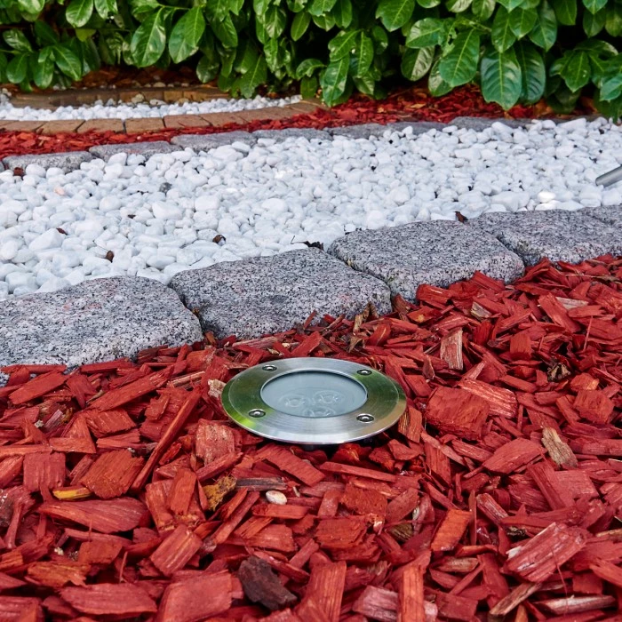 Hofstein Ronshoved Bodeneinbauleuchte LED Chrom, Schwarz, 3-flammig 8 Hofstein Ronshoved Bodeneinbauleuchte LED Chrom, Schwarz, 3-flammig – Bild 8