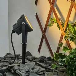 Hofstein Sempach Gartenstrahler LED Schwarz, 1-flammig, Farbwechsler 21 Hofstein Sempach Gartenstrahler LED Schwarz, 1-flammig, Farbwechsler -Deutschland Deckenleuchten außen Verkäufe 2022 sempach gartenstrahler h3447413 10