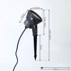 Hofstein Sempach Gartenstrahler LED Schwarz, 1-flammig, Farbwechsler 14 Hofstein Sempach Gartenstrahler LED Schwarz, 1-flammig, Farbwechsler -Deutschland Deckenleuchten außen Verkäufe 2022 sempach gartenstrahler h3447413 3