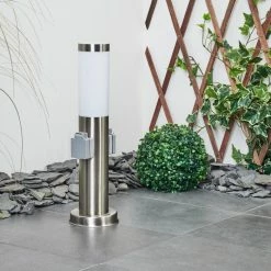 Hofstein Sessa Wegeleuchte Nickel-Matt, 1-flammig -Deutschland Deckenleuchten außen Verkäufe 2022 sessa wegeleuchte h3018101 11