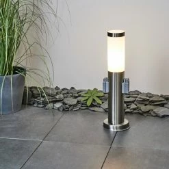 Hofstein Sessa Wegeleuchte Nickel-Matt, 1-flammig -Deutschland Deckenleuchten außen Verkäufe 2022 sessa wegeleuchte h3018101 8