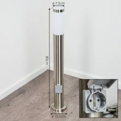 Hofstein Sessa Wegeleuchte Nickel-Matt, 1-flammig 16 Hofstein Sessa Wegeleuchte Nickel-Matt, 1-flammig -Deutschland Deckenleuchten außen Verkäufe 2022 sessa wegeleuchte h3018125 3