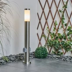 Hofstein Sessa Wegeleuchte Nickel-Matt, 1-flammig -Deutschland Deckenleuchten außen Verkäufe 2022 sessa wegeleuchte h3018156 10