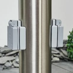 Hofstein Sessa Wegeleuchte Nickel-Matt, 1-flammig -Deutschland Deckenleuchten außen Verkäufe 2022 sessa wegeleuchte h3018156 2