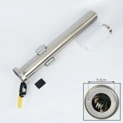 Hofstein Sessa Wegeleuchte Nickel-Matt, 1-flammig -Deutschland Deckenleuchten außen Verkäufe 2022 sessa wegeleuchte h3018156 4