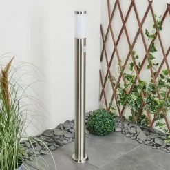 Hofstein Sessa Wegeleuchte Nickel-Matt, 1-flammig, Bewegungsmelder -Deutschland Deckenleuchten außen Verkäufe 2022 sessa wegeleuchte h3018163 11