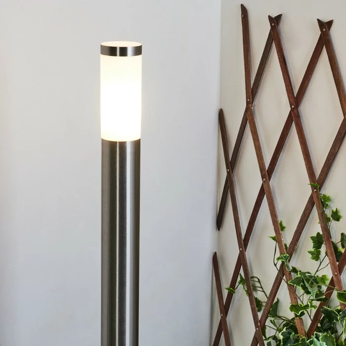 Hofstein Sessa Wegeleuchte Nickel-Matt, 1-flammig 9 Hofstein Sessa Wegeleuchte Nickel-Matt, 1-flammig – Bild 9