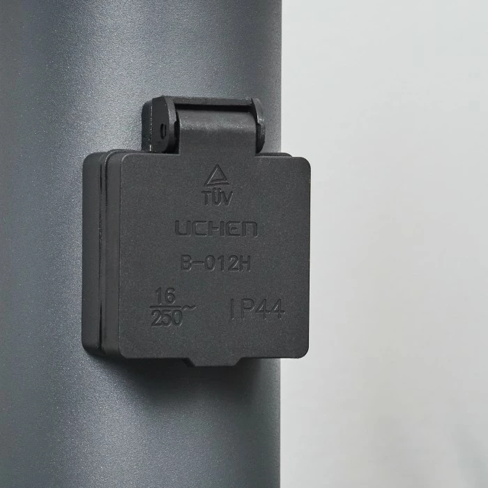 Hofstein Sessa Wegeleuchte Anthrazit, 1-flammig 10 Hofstein Sessa Wegeleuchte Anthrazit, 1-flammig – Bild 10