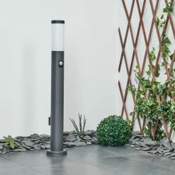 Hofstein Sessa Wegeleuchte Anthrazit, 1-flammig, Bewegungsmelder -Deutschland Deckenleuchten außen Verkäufe 2022 sessa wegeleuchte h3018293 12