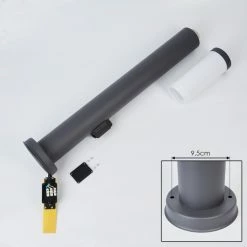 Hofstein Sessa Wegeleuchte Anthrazit, 1-flammig -Deutschland Deckenleuchten außen Verkäufe 2022 sessa wegeleuchte h3018309 4