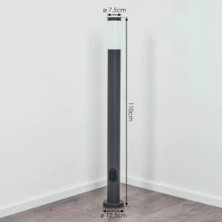 Hofstein Sessa Wegeleuchte Anthrazit, 1-flammig 15 Hofstein Sessa Wegeleuchte Anthrazit, 1-flammig -Deutschland Deckenleuchten außen Verkäufe 2022 sessa wegeleuchte h3018354 3