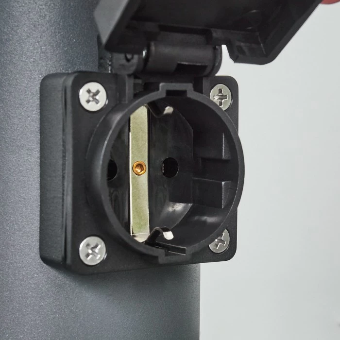 Hofstein Sessa Wegeleuchte Anthrazit, 1-flammig 6 Hofstein Sessa Wegeleuchte Anthrazit, 1-flammig – Bild 6