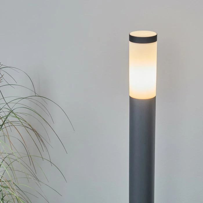 Hofstein Sessa Wegeleuchte Anthrazit, 1-flammig 9 Hofstein Sessa Wegeleuchte Anthrazit, 1-flammig – Bild 9