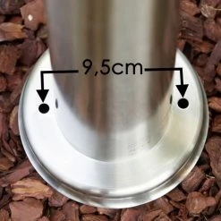 Hofstein Tunes Wegeleuchte Edelstahl, 1-flammig -Deutschland Deckenleuchten außen Verkäufe 2022 tunes wegeleuchte h168074 2