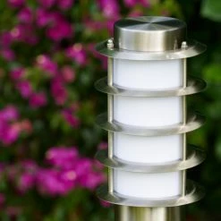 Hofstein Tunes Wegeleuchte Edelstahl, 1-flammig -Deutschland Deckenleuchten außen Verkäufe 2022 tunes wegeleuchte h168074 5