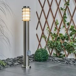 Hofstein Tunes Wegeleuchte Nickel-Matt, 1-flammig -Deutschland Deckenleuchten außen Verkäufe 2022 tunes wegeleuchte h3457856 6