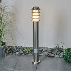 Hofstein Tunes Wegeleuchte Nickel-Matt, 1-flammig -Deutschland Deckenleuchten außen Verkäufe 2022 tunes wegeleuchte h3457856 8