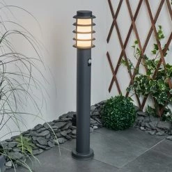 Hofstein Tunes Wegeleuchte Anthrazit, 1-flammig, Bewegungsmelder -Deutschland Deckenleuchten außen Verkäufe 2022 tunes wegeleuchte h3459027 12