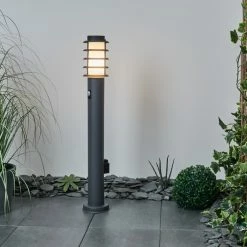 Hofstein Tunes Wegeleuchte Anthrazit, 1-flammig, Bewegungsmelder -Deutschland Deckenleuchten außen Verkäufe 2022 tunes wegeleuchte h3459027 8