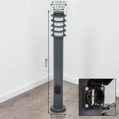 Hofstein Tunes Wegeleuchte Anthrazit, 1-flammig -Deutschland Deckenleuchten außen Verkäufe 2022 tunes wegeleuchte h3459041 3