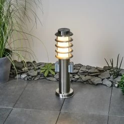 Hofstein Tunes Wegeleuchte Nickel-Matt, 1-flammig -Deutschland Deckenleuchten außen Verkäufe 2022 tunes wegeleuchte h3459072 12