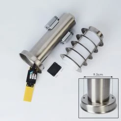 Hofstein Tunes Wegeleuchte Nickel-Matt, 1-flammig -Deutschland Deckenleuchten außen Verkäufe 2022 tunes wegeleuchte h3459072 4