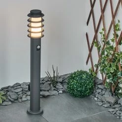 Hofstein Tunes Wegeleuchte Anthrazit, 1-flammig, Bewegungsmelder -Deutschland Deckenleuchten außen Verkäufe 2022 tunes wegeleuchte h3536506 8