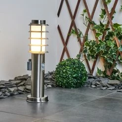 Hofstein Tunes Wegeleuchte Nickel-Matt, 1-flammig, Bewegungsmelder 18 Hofstein Tunes Wegeleuchte Nickel-Matt, 1-flammig, Bewegungsmelder -Deutschland Deckenleuchten außen Verkäufe 2022 tunes wegeleuchte h3539323 8