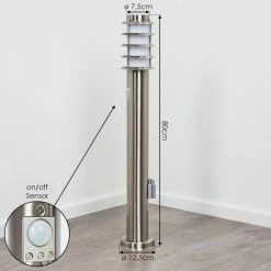 Hofstein Tunes Wegeleuchte Nickel-Matt, 1-flammig, Bewegungsmelder 15 Hofstein Tunes Wegeleuchte Nickel-Matt, 1-flammig, Bewegungsmelder -Deutschland Deckenleuchten außen Verkäufe 2022 tunes wegeleuchte h3539408 3