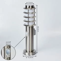 Hofstein Tunes Wegeleuchte Nickel-Matt, 1-flammig, Bewegungsmelder 19 Hofstein Tunes Wegeleuchte Nickel-Matt, 1-flammig, Bewegungsmelder -Deutschland Deckenleuchten außen Verkäufe 2022 tunes wegeleuchte h3546529 7