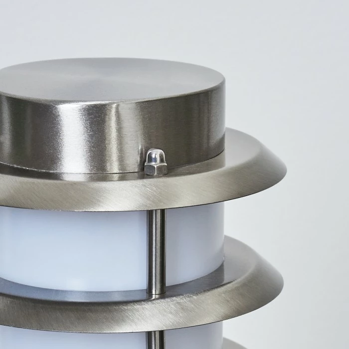 Hofstein Tunes Wegeleuchte Nickel-Matt, 1-flammig, Bewegungsmelder 10 Hofstein Tunes Wegeleuchte Nickel-Matt, 1-flammig, Bewegungsmelder – Bild 10