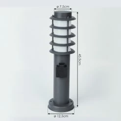 Hofstein Tunes Wegeleuchte Anthrazit, 1-flammig -Deutschland Deckenleuchten außen Verkäufe 2022 tunes wegeleuchte h3546567 3