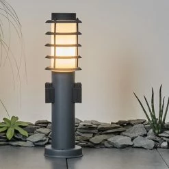 Hofstein Tunes Wegeleuchte Anthrazit, 1-flammig -Deutschland Deckenleuchten außen Verkäufe 2022 tunes wegeleuchte h3546581 6