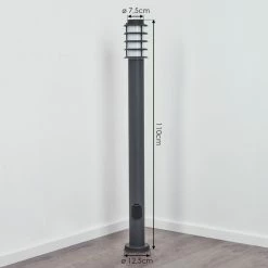 Hofstein Tunes Wegeleuchte Anthrazit, 1-flammig -Deutschland Deckenleuchten außen Verkäufe 2022 tunes wegeleuchte h3546635 3