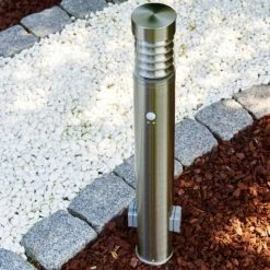 Hofstein Wegeleuchte Dakar Edelstahl, 1-flammig, Bewegungsmelder -Deutschland Deckenleuchten außen Verkäufe 2022 wegeleuchte dakar h168036 10